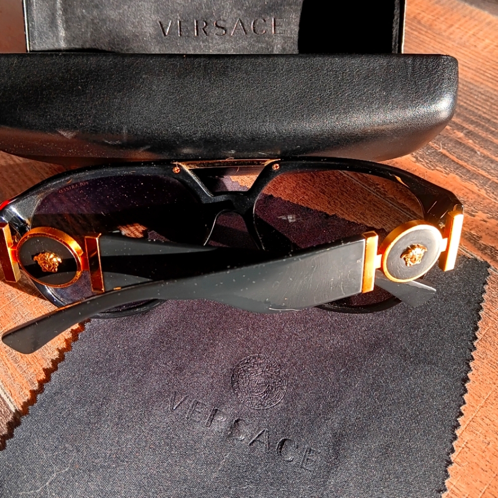 Versace Polarized Sunglasses